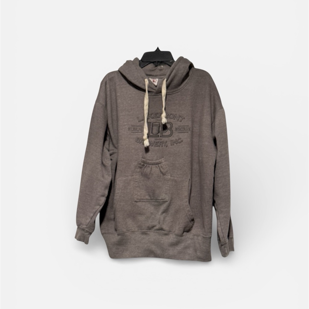 Lakefront Brewery Inc. Men's Gray Hoodie